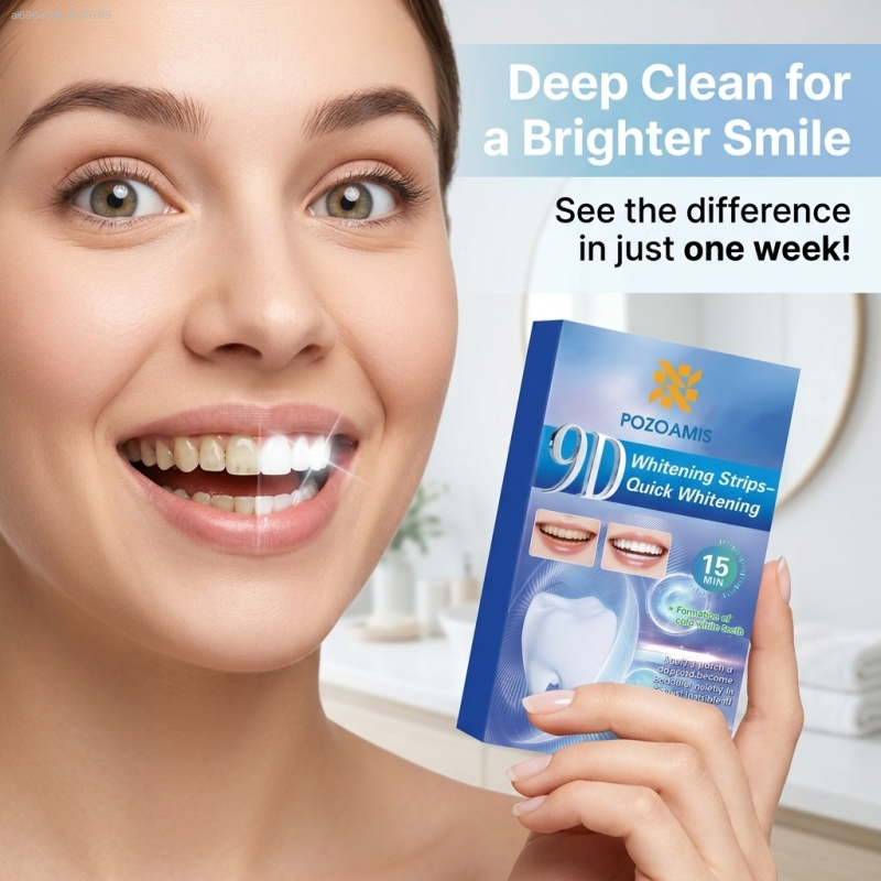 Teeth Whitening Strips - شرائط تبييض وتفتيح الأسنان