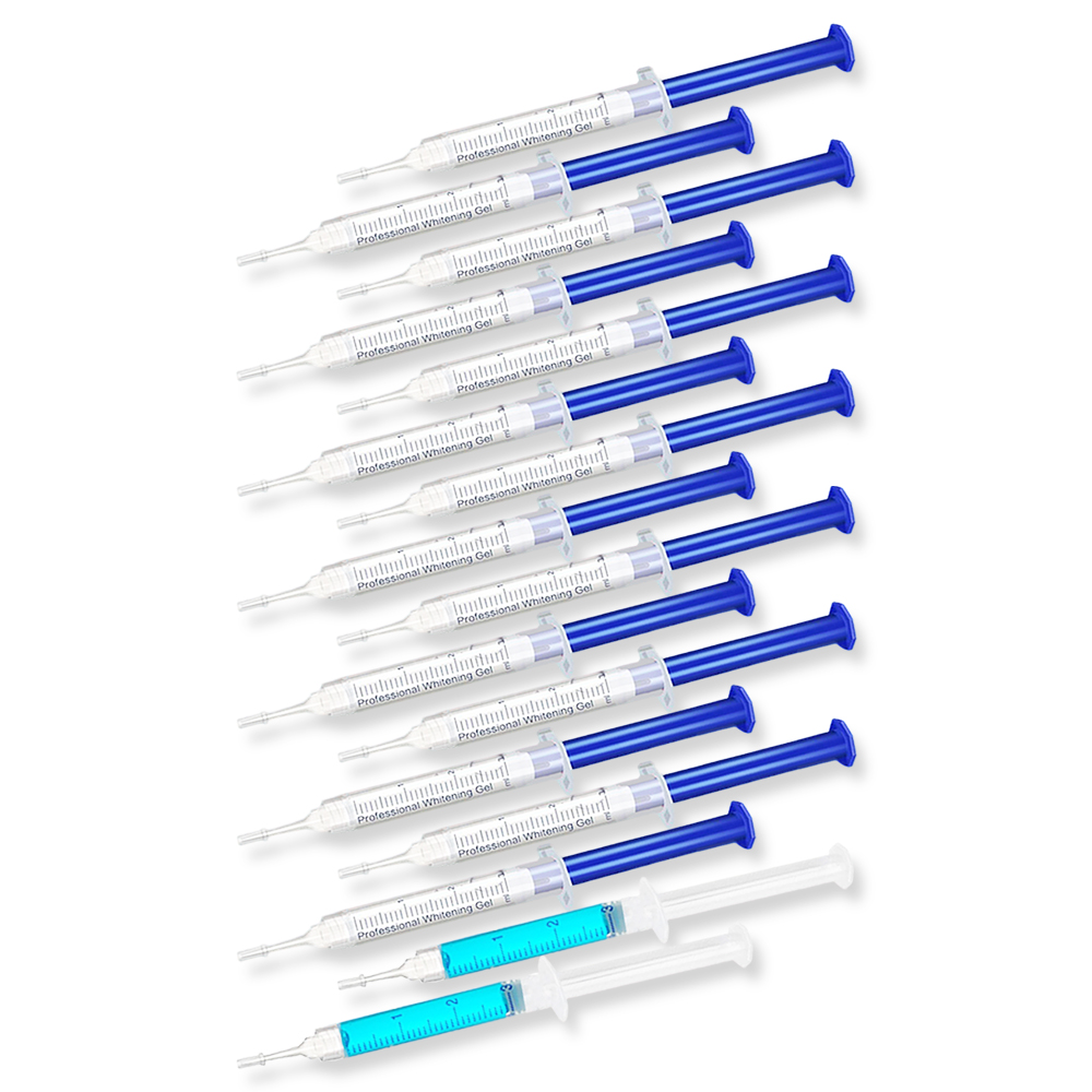 Teeth Whitening Led Kit - جل تبييض الأسنان بنكهة النعناع، جل