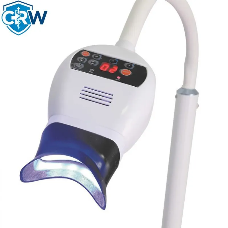 Teeth Whitening With Blue Light - جهاز تبييض الأسنان CRW مع مصباح