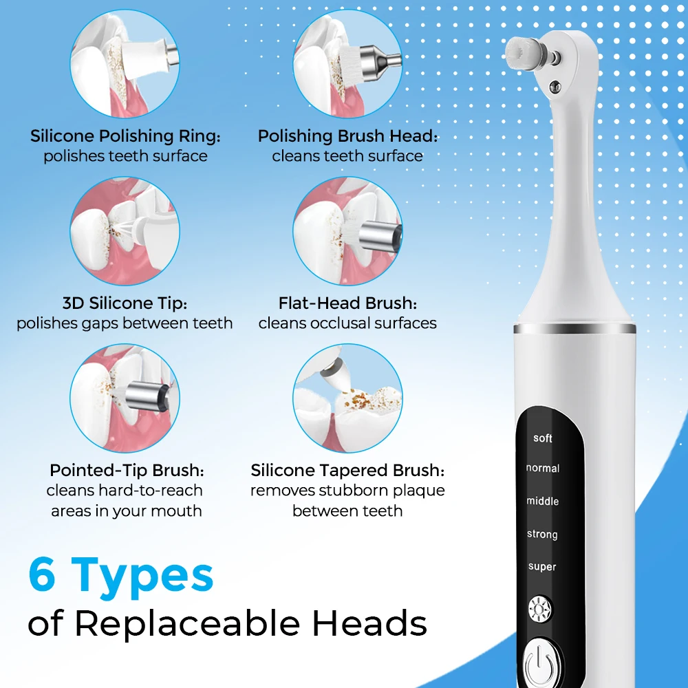 الكهربائية تلميع الأسنان تبييض - مراجعة Teeth Whitening Led Kit وسعره