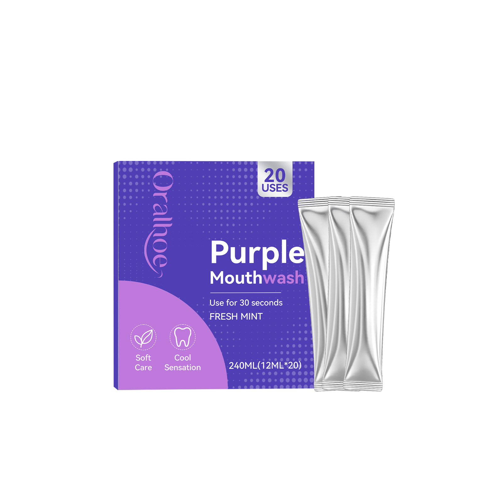 20 قطعة من غسول الفم باللون ال - مراجعة Whitening Mouthwash وسعره