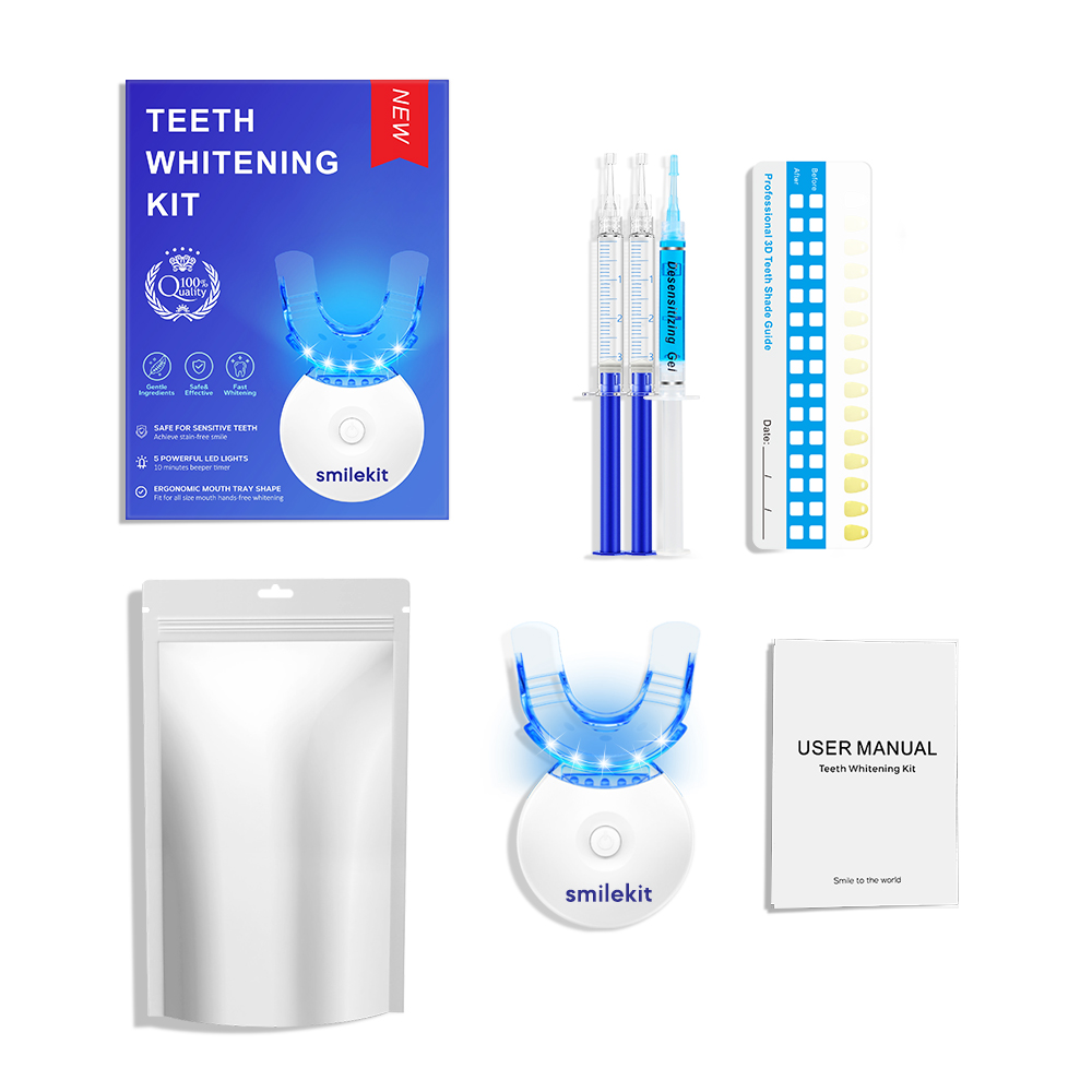 مجموعة تبييض الأسنان - 5X مبيض - مراجعة Teeth Whitening Quotes وسعره