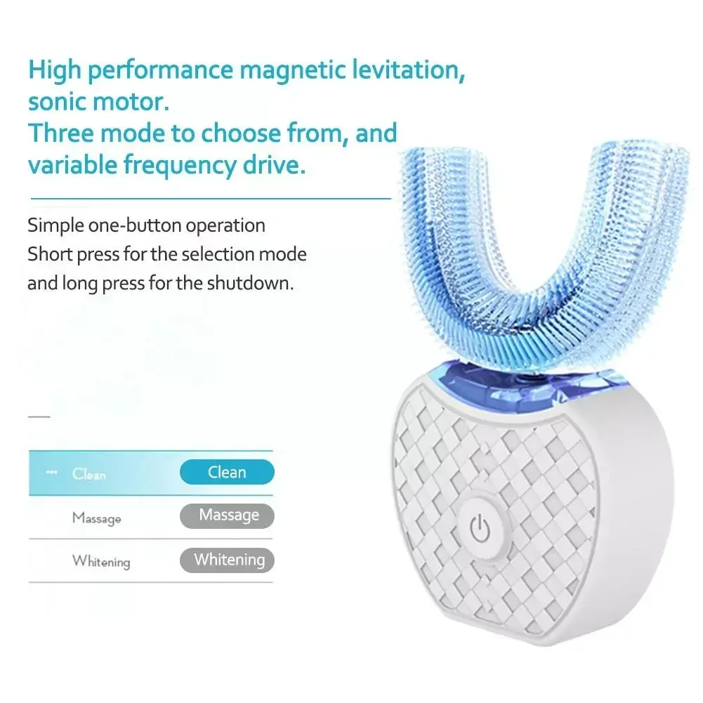 فرشاة أسنان كهربائية بالموجات  - مراجعة Teeth Whitening With Blue Light وسعره