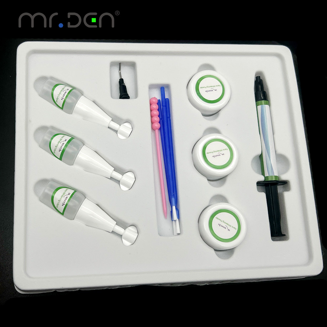 مجموعة تسريع تبييض الأسنان الا - مراجعة Teeth Whitening Bleaching Kit وسعره