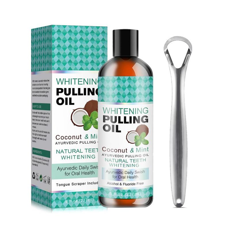 غسول الفم بالشطف مع نعناع جوز  - مراجعة Whitening Mouthwash وسعره
