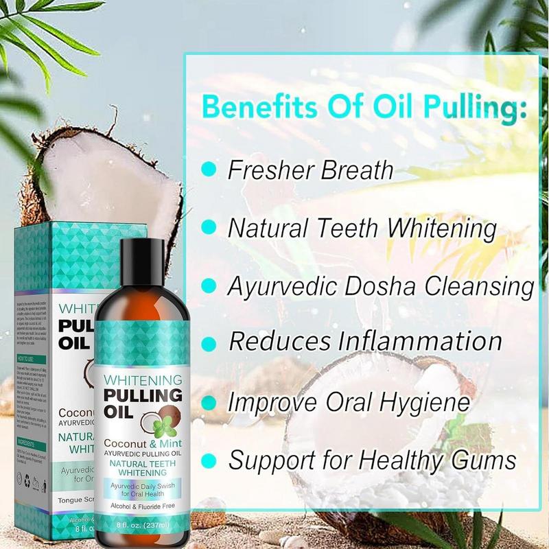 غسول الفم بالشطف مع نعناع جوز  - مراجعة Whitening Mouthwash وسعره