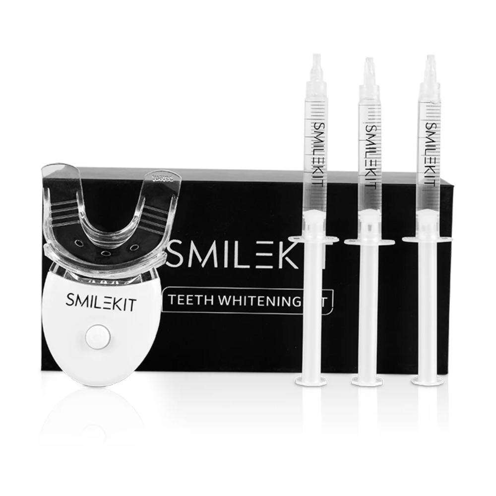 جهاز تبييض الأسنان المحمول بتق - مراجعة Teeth Whitening Led Kit وسعره