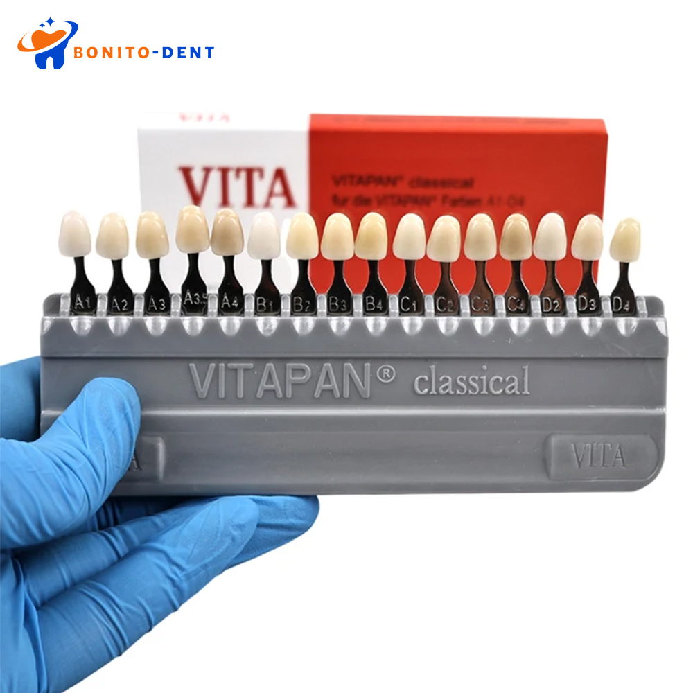 طقم تبييض وتلميع الأسنان VITA  - مراجعة Teeth Whitening Shade Guide وسعره