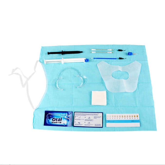 طقم حاجز مزدوج لتبييض الأسنان  - مراجعة Teeth Whitening Bleaching Kit وسعره