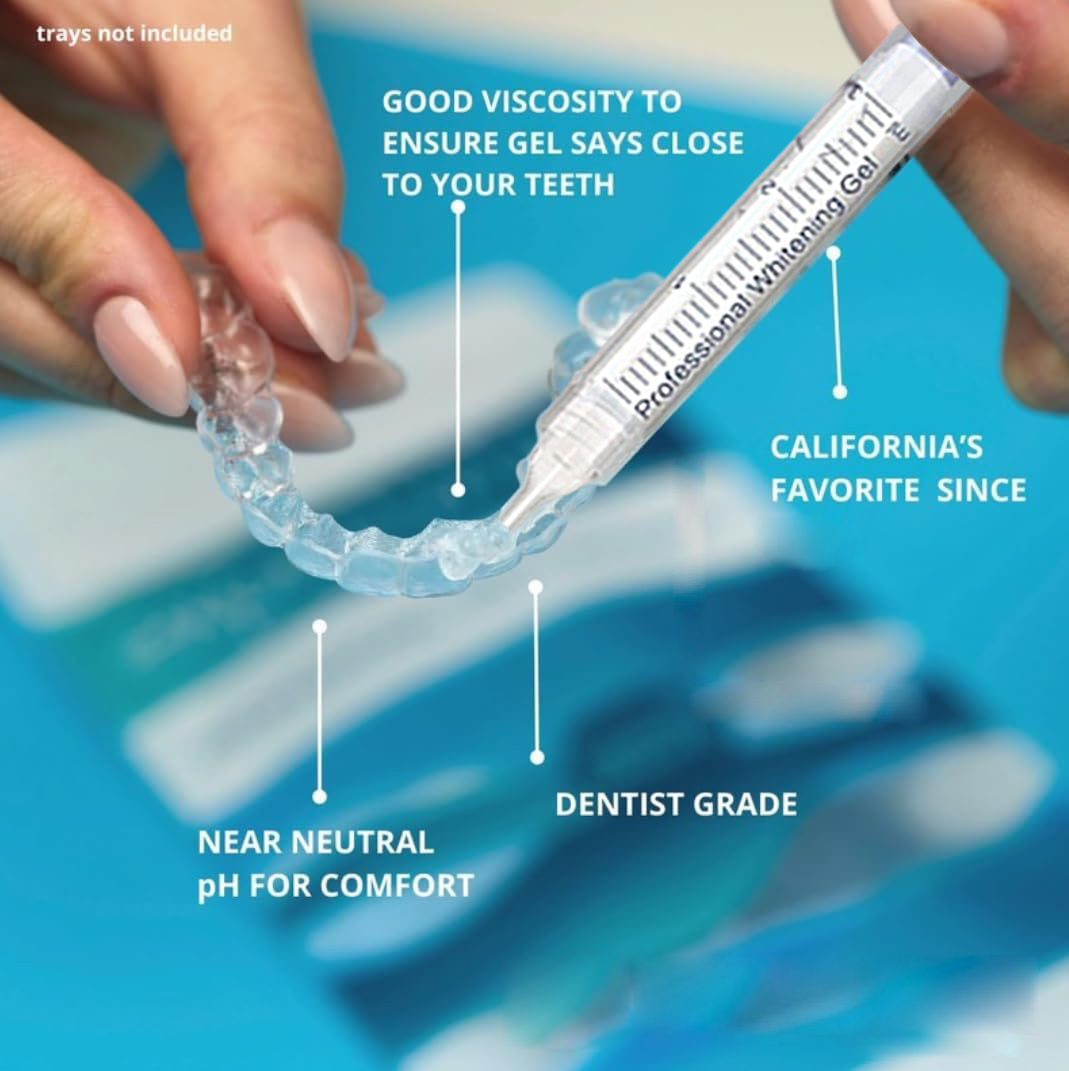 تبييض الأسنان جل الملء حقنة تب - مراجعة Teeth Whitening Led Kit وسعره