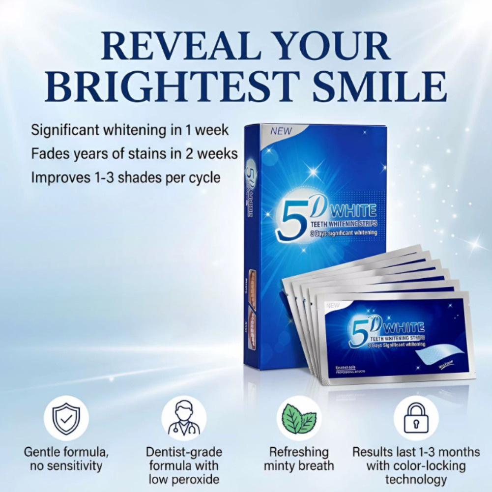 شرائط تبييض الأسنان الفعالة لم - مراجعة Teeth Whitening Street وسعره