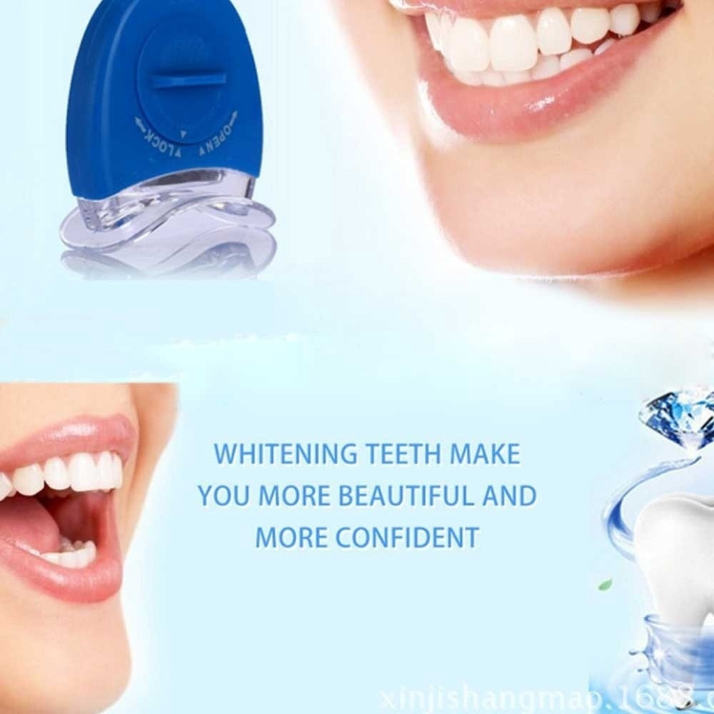 LED تبييض الأسنان ضوء تبييض ال - مراجعة Teeth Whitening Uv Kit وسعره