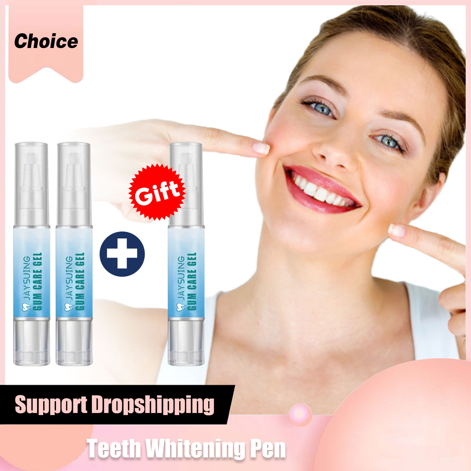 قلم تبييض الأسنان الأبيض المبه - مراجعة Teeth Whitening Bleaching Kit وسعره