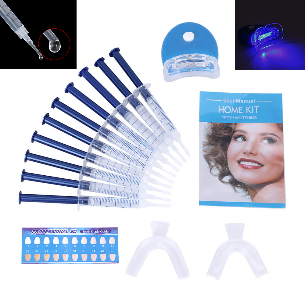 1 مجموعة تبييض الأسنان 44% بير - مراجعة Teeth Whitening Led Kit وسعره