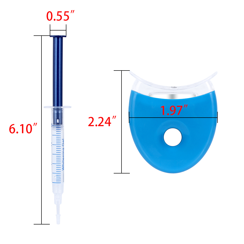 1 مجموعة تبييض الأسنان 44% بير - مراجعة Teeth Whitening Led Kit وسعره