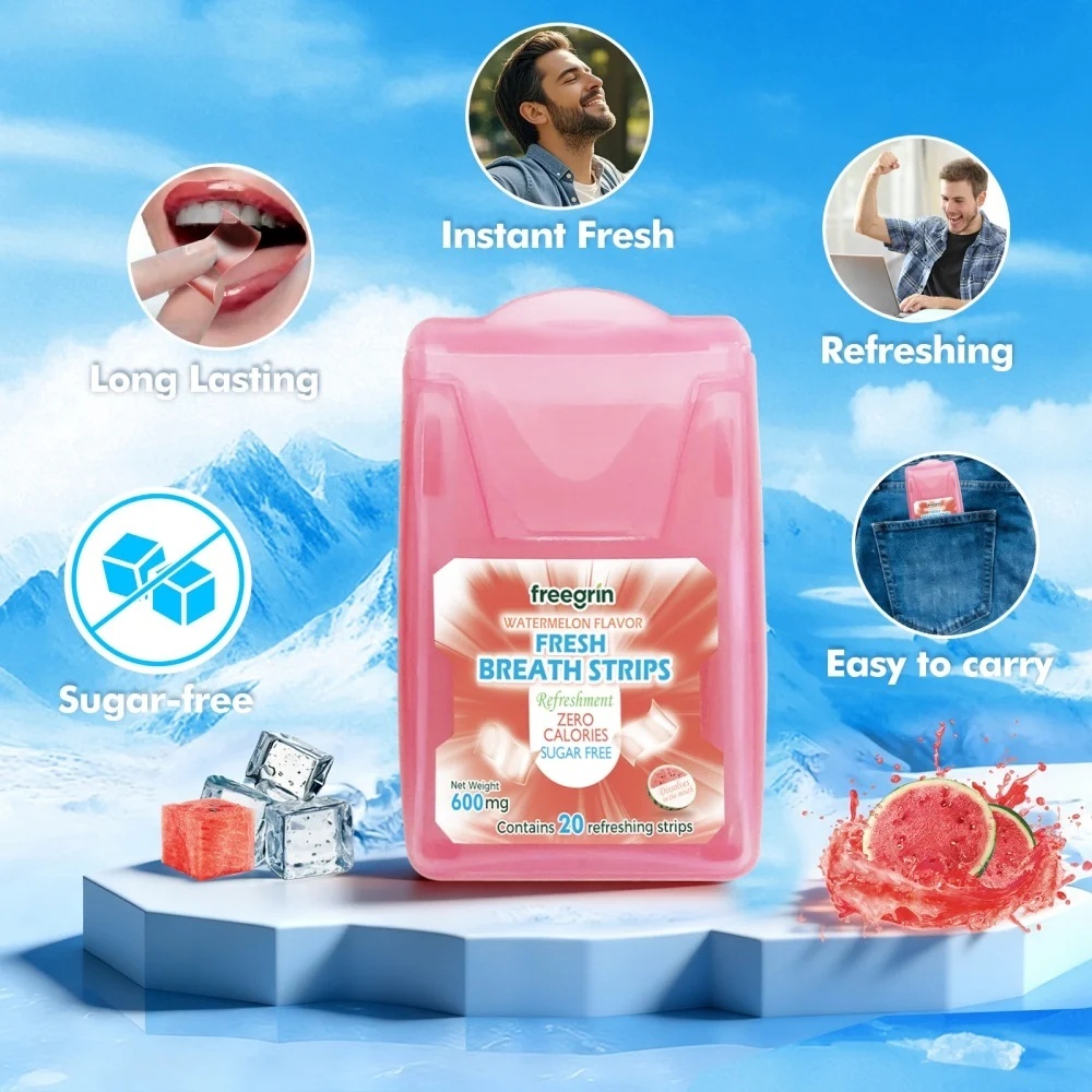 شرائط فريجرين المنعشة بنكهة ال - مراجعة Teeth Whitening Street وسعره