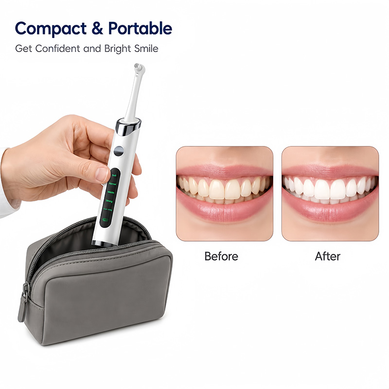 جهاز تلميع الأسنان، طقم تبييض  - مراجعة Teeth Whitening Led Kit وسعره