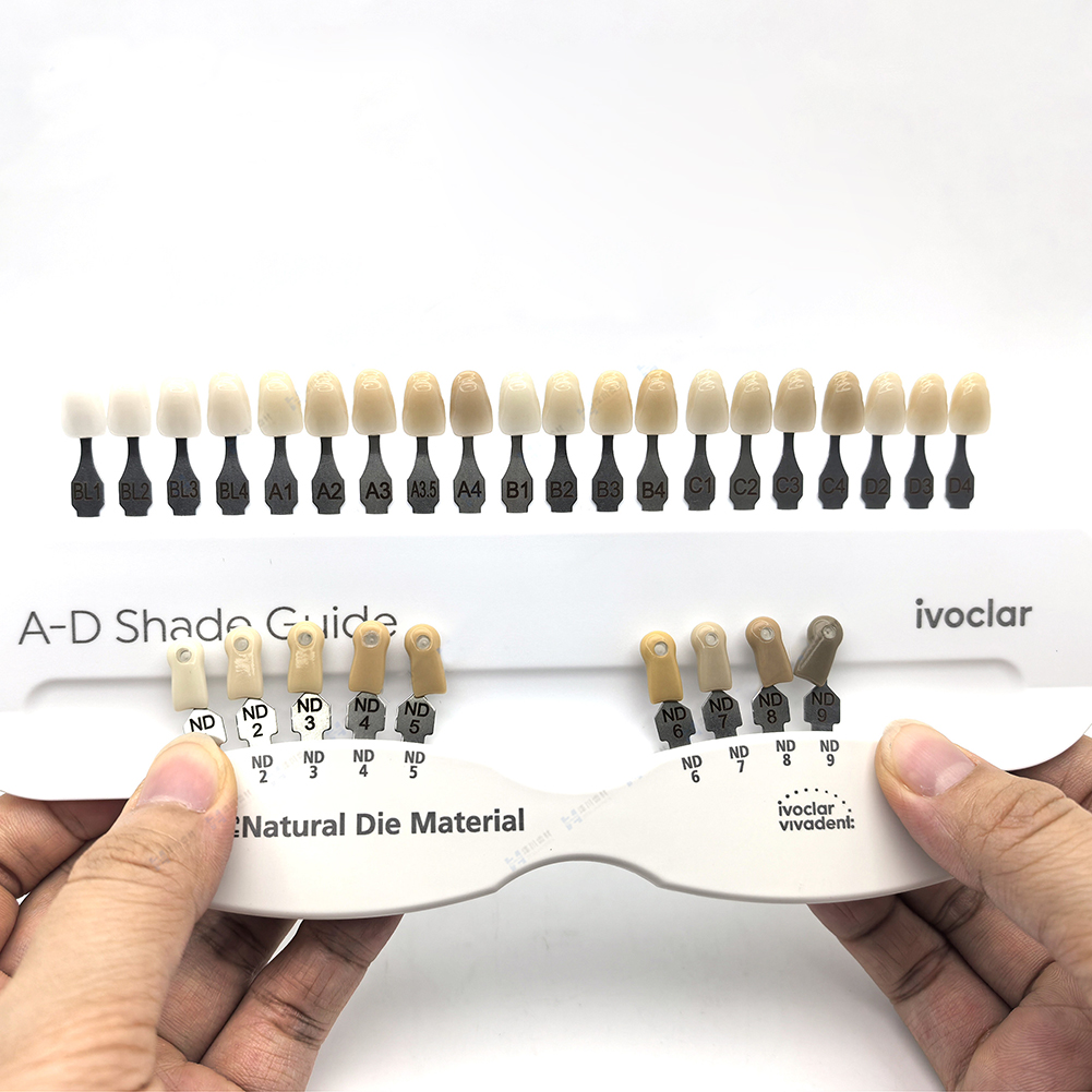 دليل ألوان الأسنان من إيفوكلار - مراجعة Teeth Whitening Shade Guide وسعره