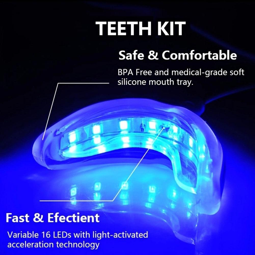 جهاز تبييض الأسنان الذكي المحم - مراجعة Teeth Whitening With Blue Light وسعره