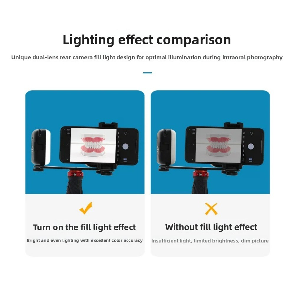 ضوء تصوير الأسنان، فلاش LED بل - مراجعة Teeth Whitening Led Kit وسعره