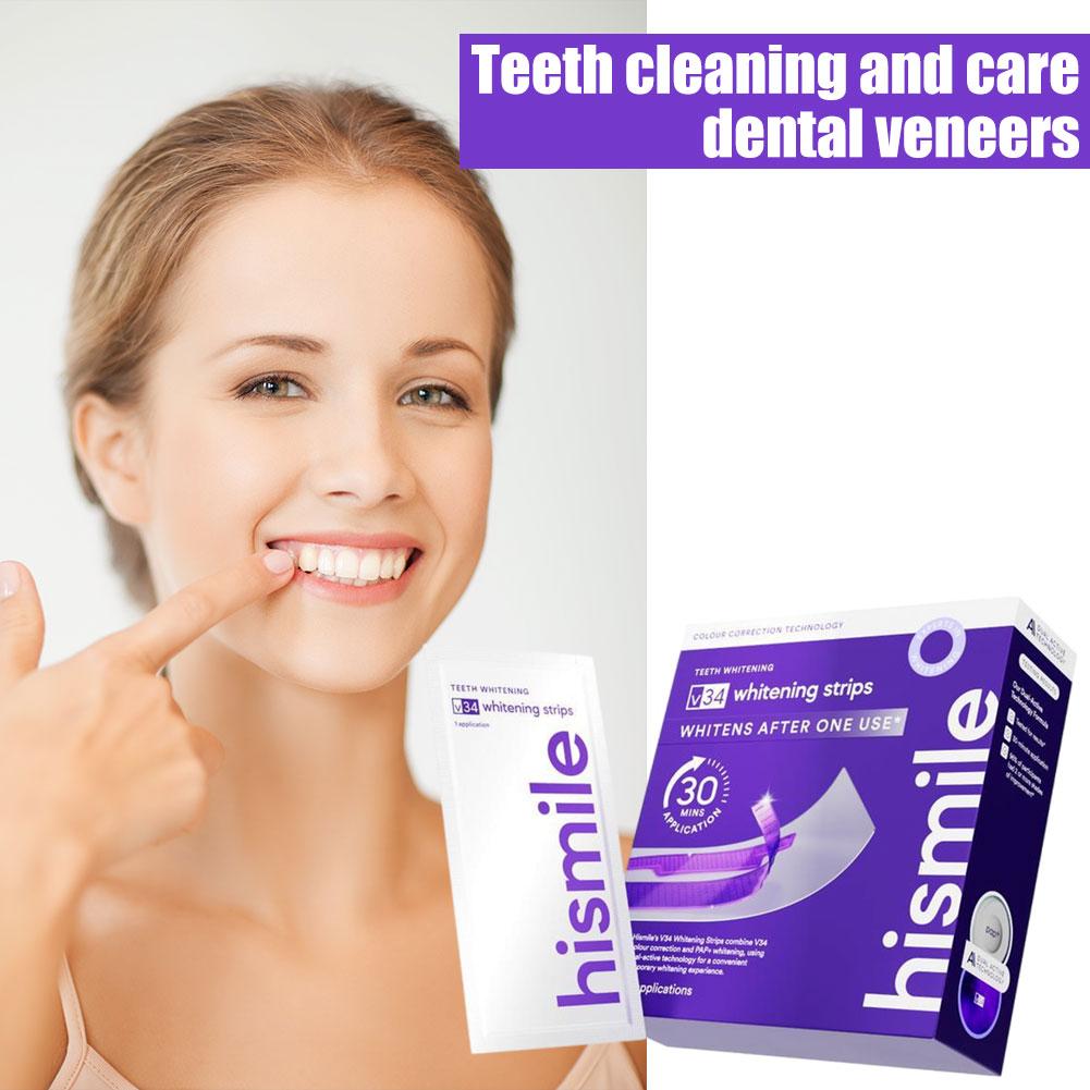 شريط تبييض الأسنان باللون الأر - مراجعة Teeth Whitening Strips وسعره
