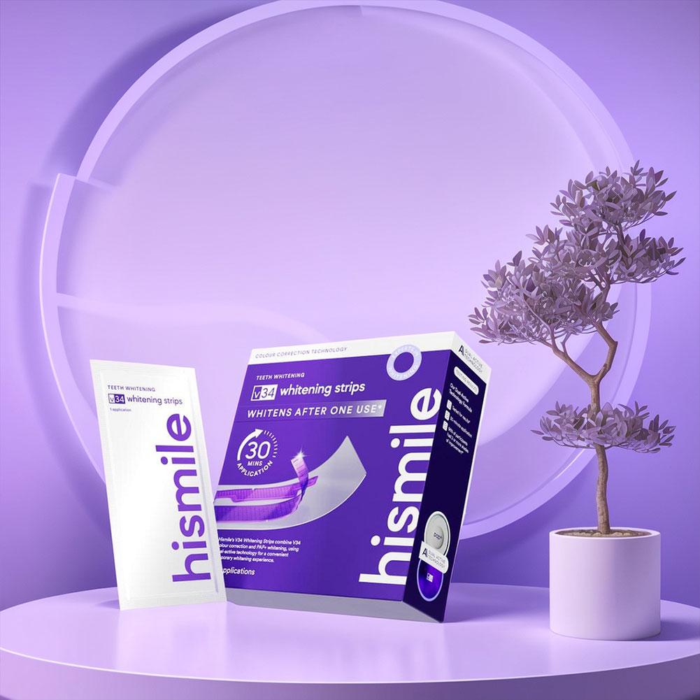 شريط تبييض الأسنان باللون الأر - مراجعة Teeth Whitening Strips وسعره