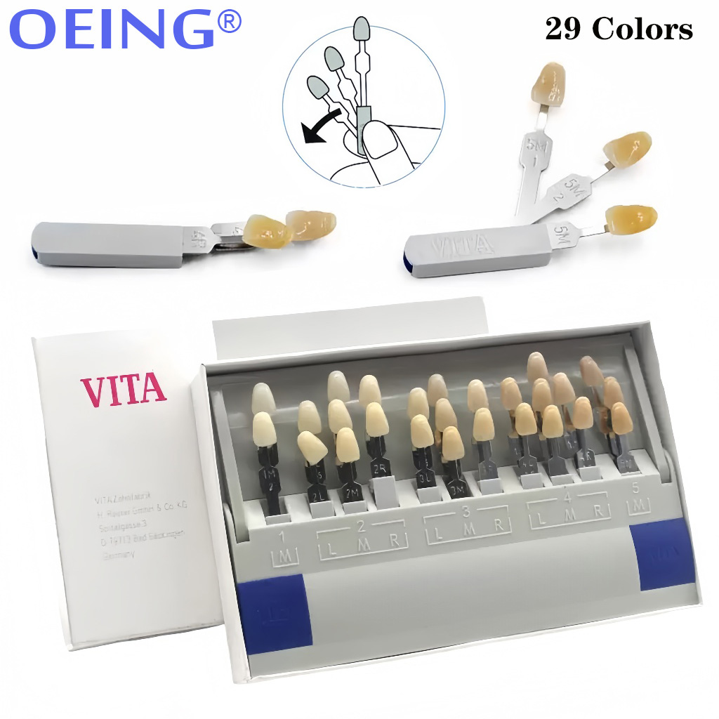 29/16 لون الأسنان الظل دليل ال - مراجعة Teeth Whitening Shade Guide وسعره