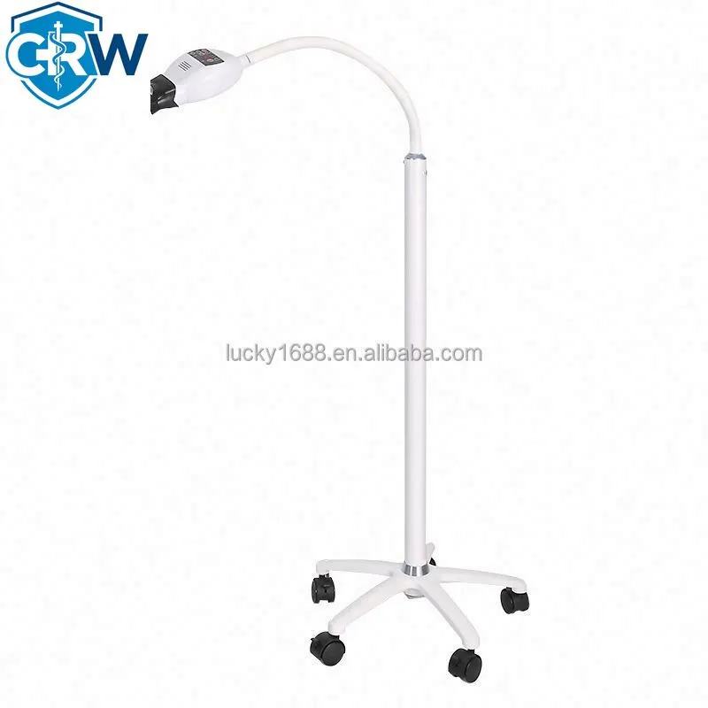 جهاز تبييض الأسنان CRW مع مصبا - مراجعة Teeth Whitening With Blue Light وسعره