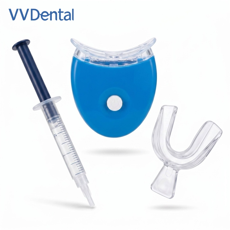 مجموعة تبييض الأسنان المحمولة، - مراجعة Teeth Whitening Led Kit وسعره